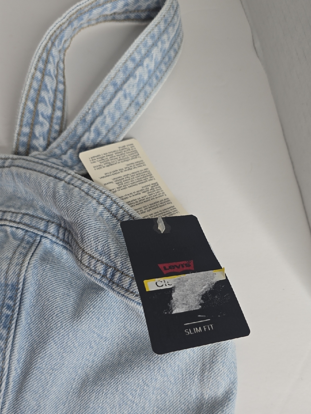 Levi's Women's Drea Tank Denim Top Large - Picture 6 of 10